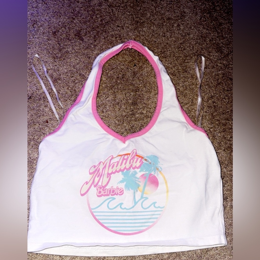 barbie malibu cropped shirt